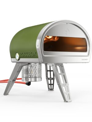 Gozney Roccbox_Olive_orange hose_Transparent - Website 2400x2200